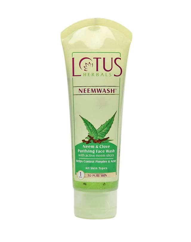 Lotus Herbals Neemwash Neem & Clove Purifying Face Wash 120g