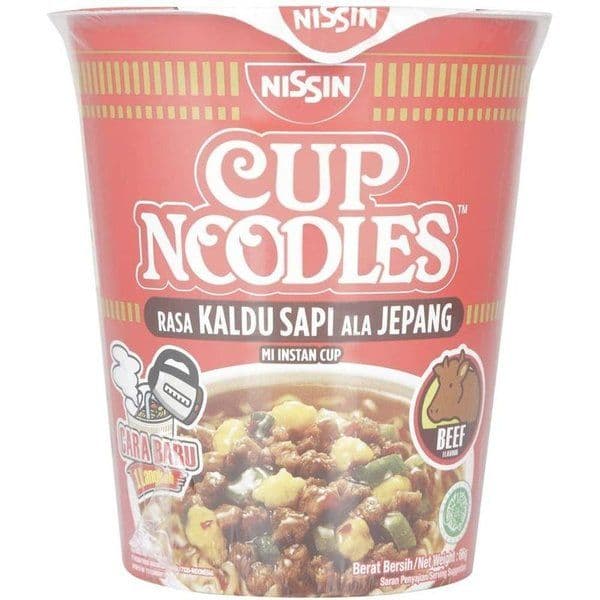 Nissin Japanese Style Beef Cup Noodles 66g