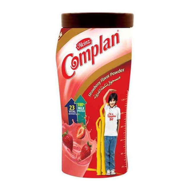 Heize Complan Powder Strawberry Energy Drink 400G
