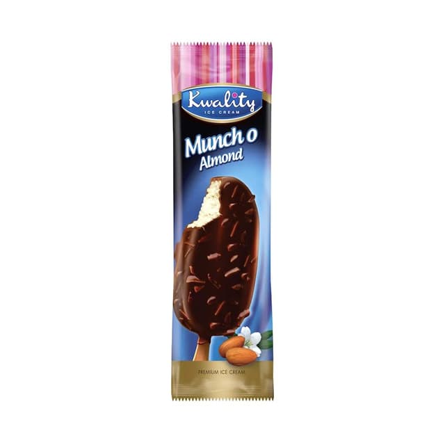 Kwality Premium Munch O Almond Stick Ice Cream 120ml