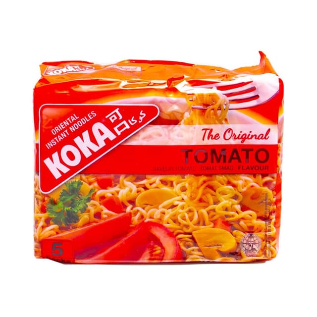 Koka Oriental Instant Noodles Multipack Tomato 85 g x 5 Pcs