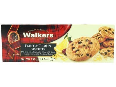 Walkers Fruit & Lemon Biscuits 150 g