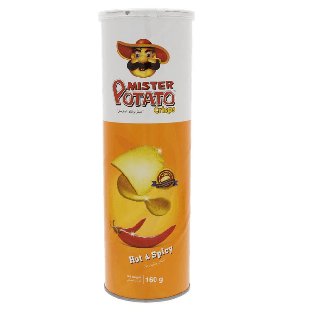 MISTER POTATO CRISP HOT SPICY 160G