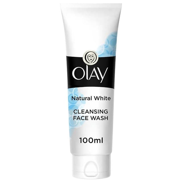 OLAY NATURAL WHITE FACE WASH 100ML