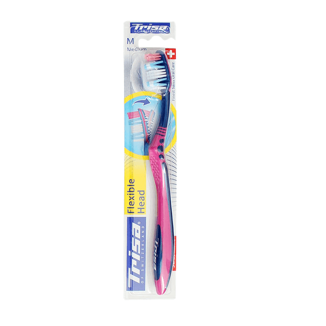 TRISA TOOTH BRUSH FLEX HEAD 3 MEDIUM