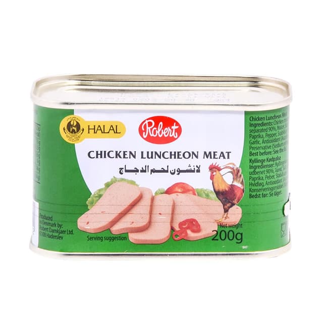 روبرت علبة دجاج لانشون 200GR