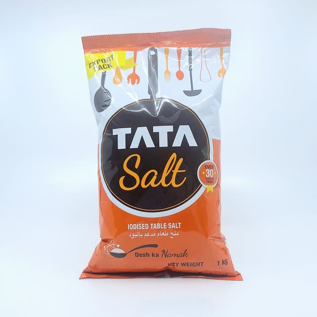 تاتا ملح ايفابوريتد مملح باليود 1KG