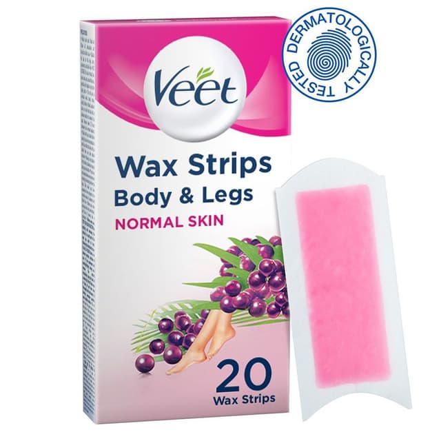 VEET WAX STRIPS 20S