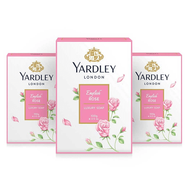YARDLEY SOAP ENGLISH ROSE PROMO 100GX3