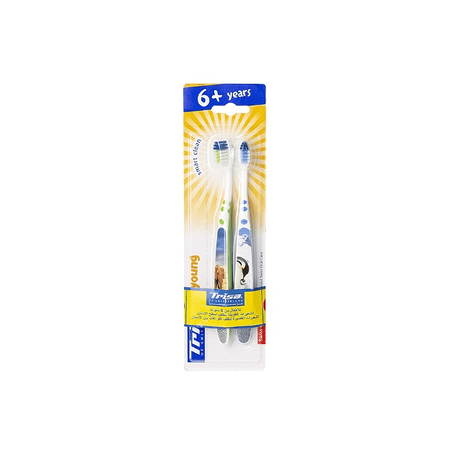 TRISA TOOTHBRUSH JUNIOR DRAGON 2 PCS