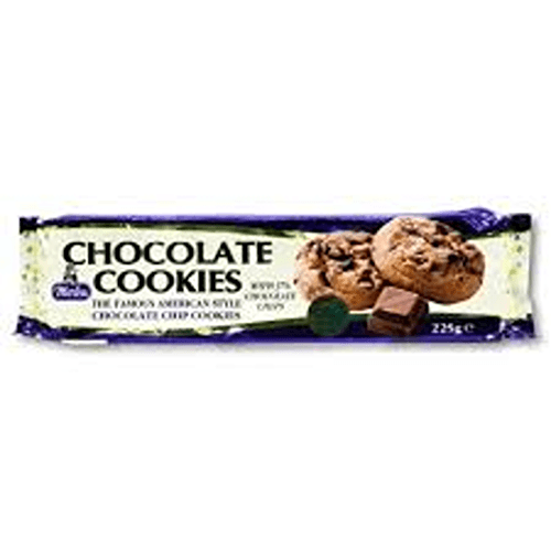 MERBA COOKIES WITH CHOCOLATE 225GR