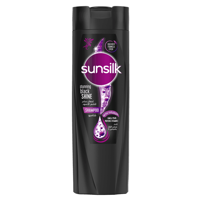 سانسيلك شامبو ستونينج بلاك شاين 200ML