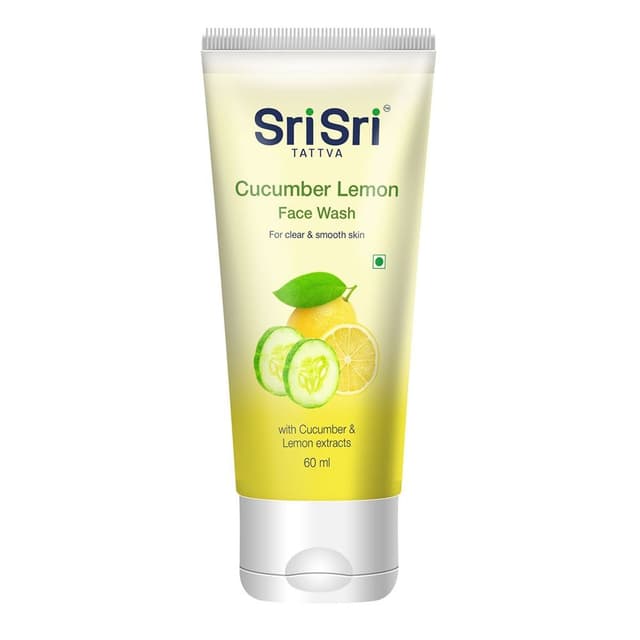 SRISRI TATTVA FACE WASH CUCUMBER LEMON 100ML
