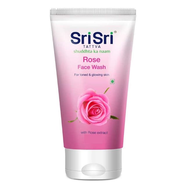 SRISRI TATTVA FACE WASH ROSE 100ML
