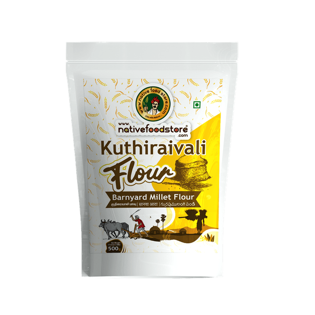 NATIVEFOOD MILLET FLOUR BARNYARD KUTHIRAIVALI 500G