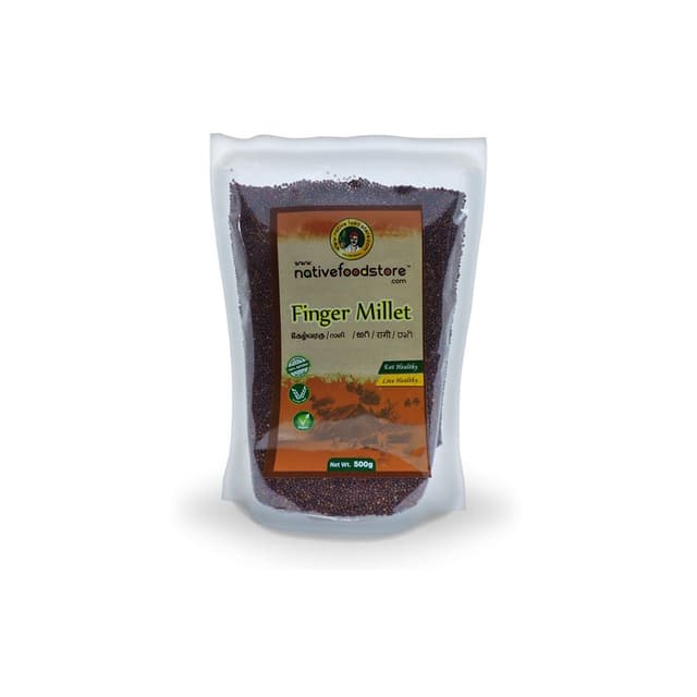 NATIVEFOOD MILLET FLOUR FINGER FINGERRAGI 500G