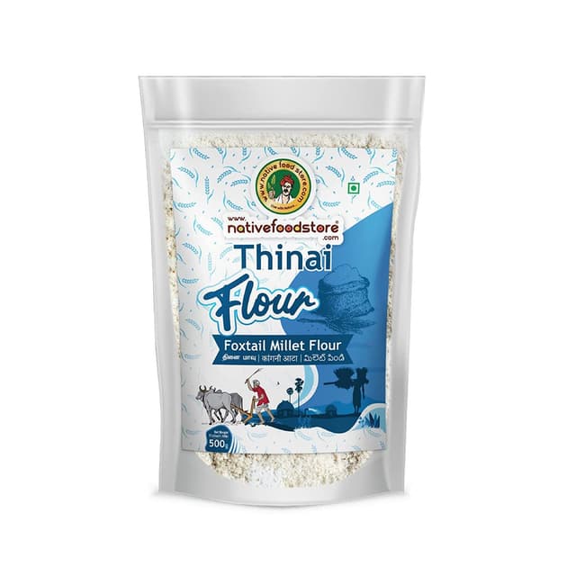 NATIVEFOOD MILLET FLOUR FOXTAIL THINAI 500G