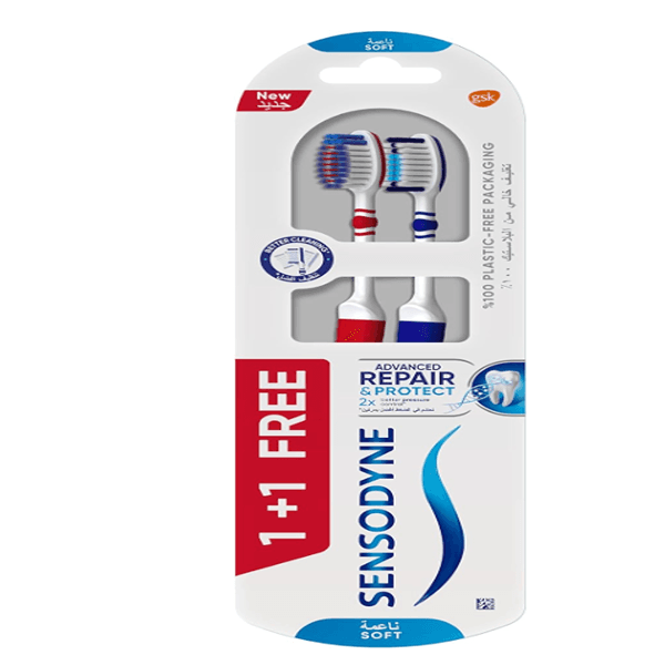 SENSODYNE TOOTHBRUSH REPAIR & PROTECT SOFT PROMO G1G1F 1+1