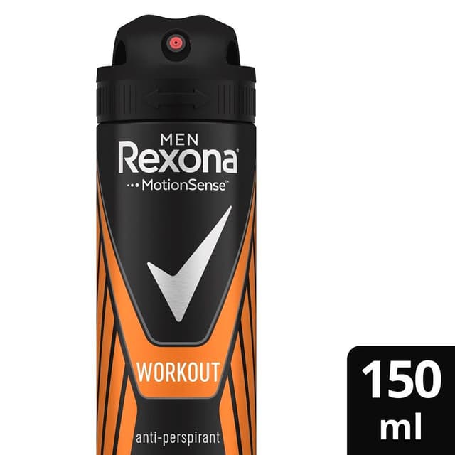 REXONA DEO SPRAY WORKOUT HI IMPACT MEN 150ML