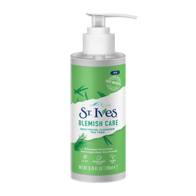 ST.IVES FACE CLEANSER TEA TREE 200ML