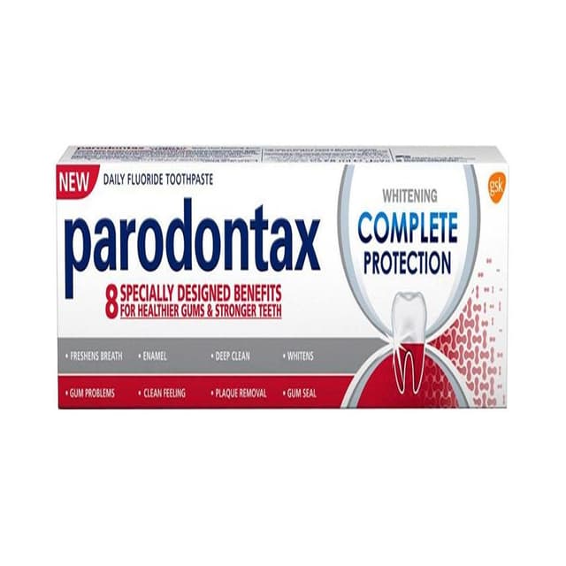 PARODONTAX TOOTHPASTE WHITENING COMPLETE PROTECTION 75ML