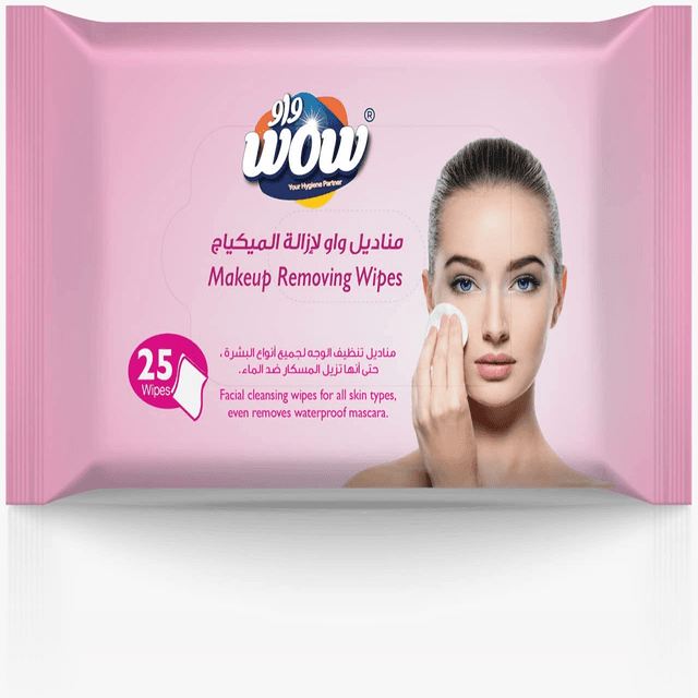 WOW MAKE UP REMOVING WIPES 25S