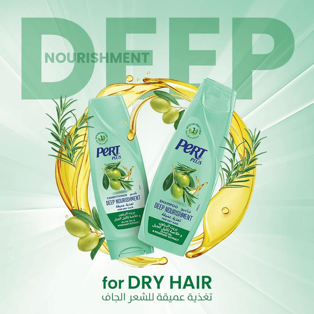 PERT SHAMPOO DRY DAMAGE & DYED HAIR OLIVE OIL PROMO 20% OFF 200MLX2