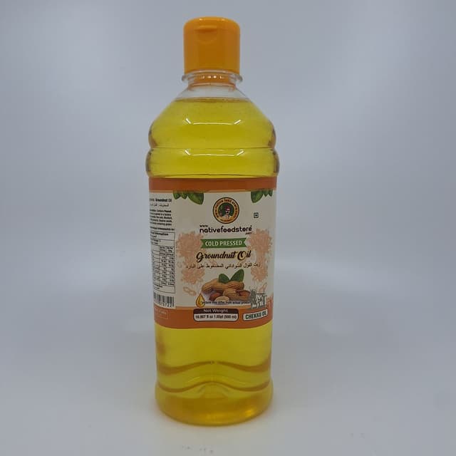 NATIVE FOOD GROUND NUT OIL 500ML