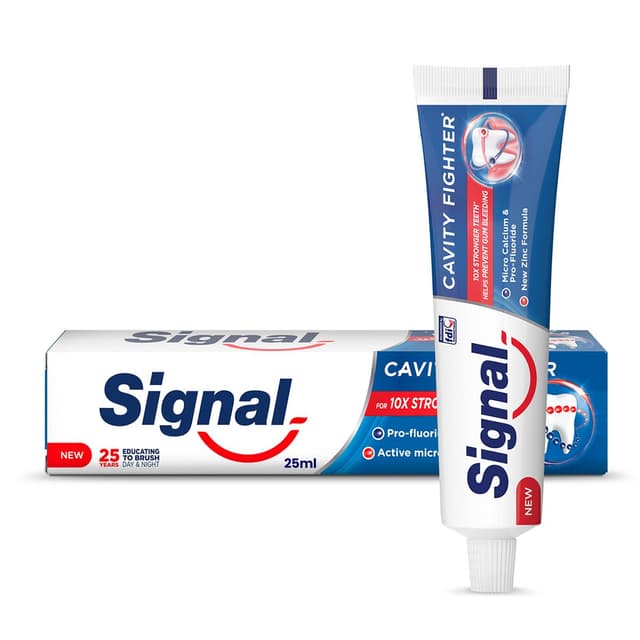 SIGNAL TOOTH PASTE CAVITY FIGHTER 25ML