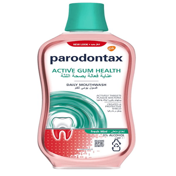 PARODONTAX MOUTH WASH DAILY GUM CARE FRESH MINT 500ML
