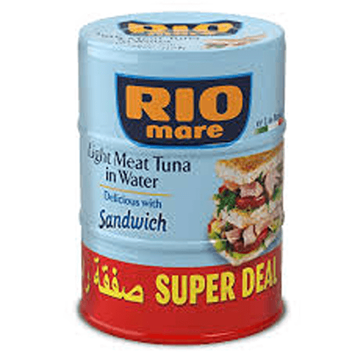 RIOMARE تونة ساندويتش في الماء 160GX3