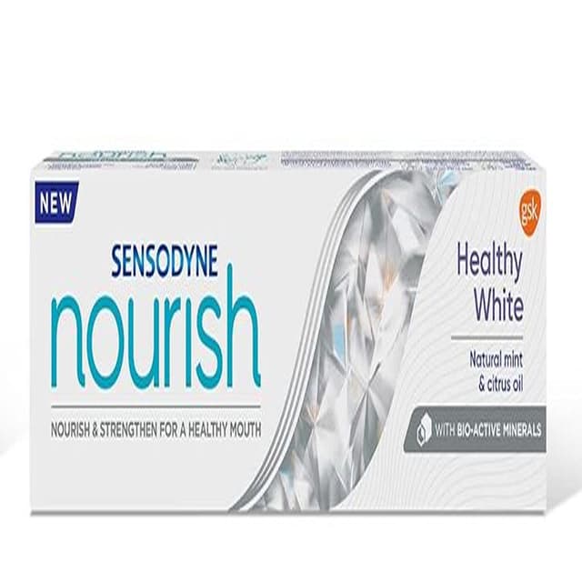 SENSODYNE NOURISH TOOTHPASTE HEALTHY WHITE 75ML