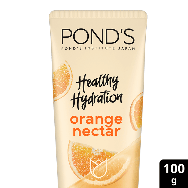 PONDS FACE CLEANSER JELLY ORANGE NECTAR 100G