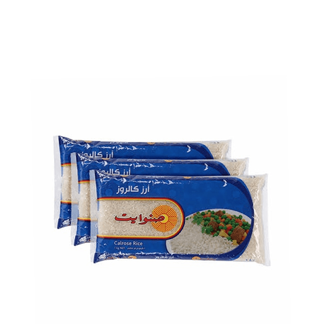سان وايت أرز كالروز 3X1KG