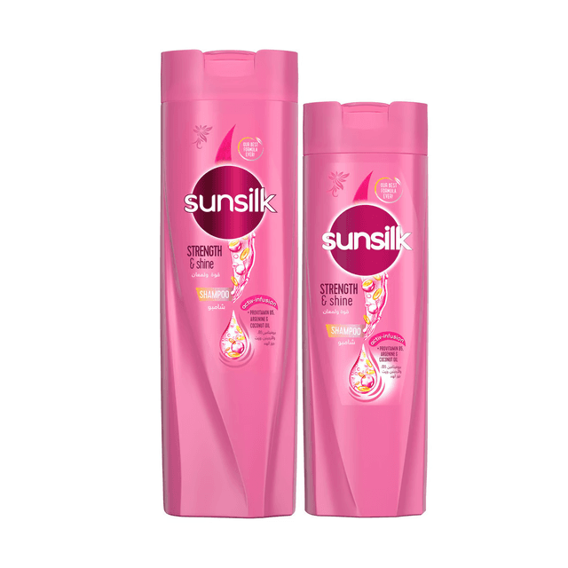 سانسيلك شامبو شاين اند سترينجث عرض خاص 400ML+200ML مجانا