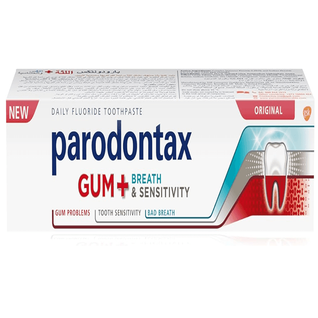 PARODONTAX TOOTHPASTE GUM+ BREATH SENSITIVITY ORIGINAL 75ML