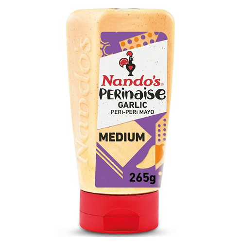 NANDOS PERI PERI MAYONNAISE GARLIC MEDIUM 265G