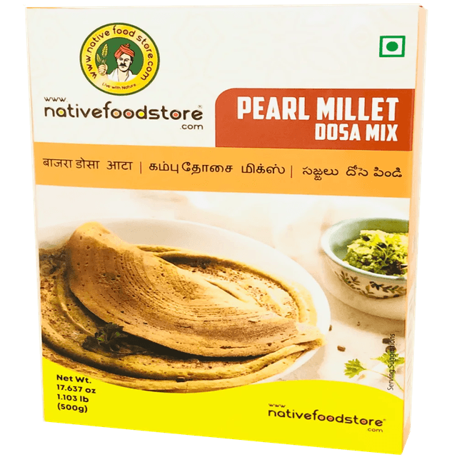 NATIVEFOOD PEARL MILLET DOSA MIX 500G