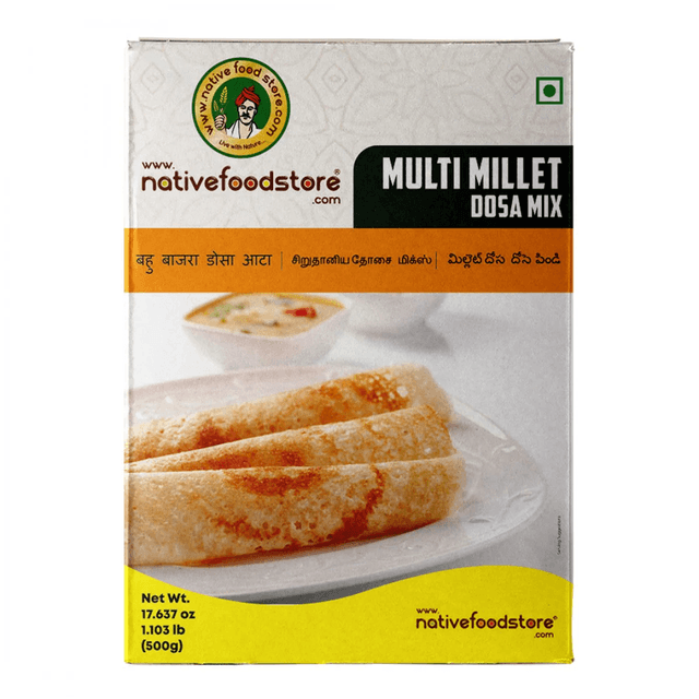 NATIVEFOOD MULTI MILLET DOSA MIX 500G