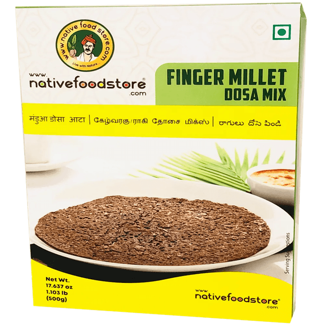 NATIVEFOOD FINGER MILLET DOSA MIX 500G