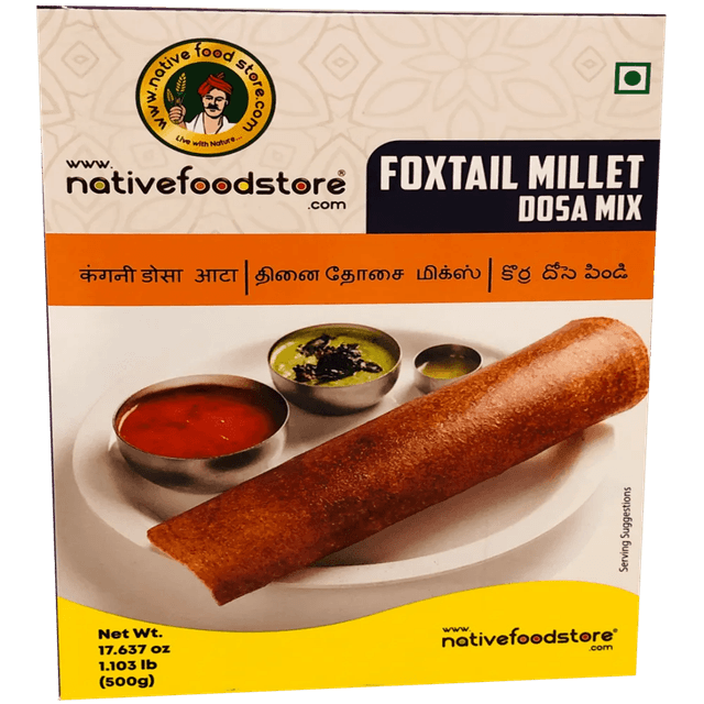 NATIVEFOOD FOXTAIL MILLET DOSA MIX 500G