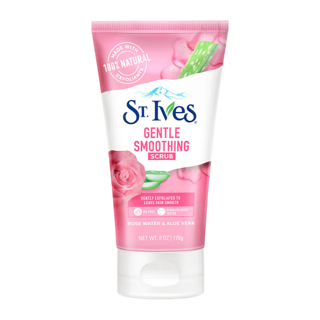 ST IVES FACIAL SCRUB ROSE & ALOE 170G