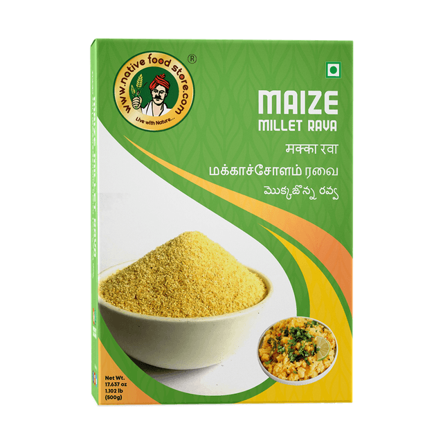 NATIVEFOOD MAIZE RAVA 500G