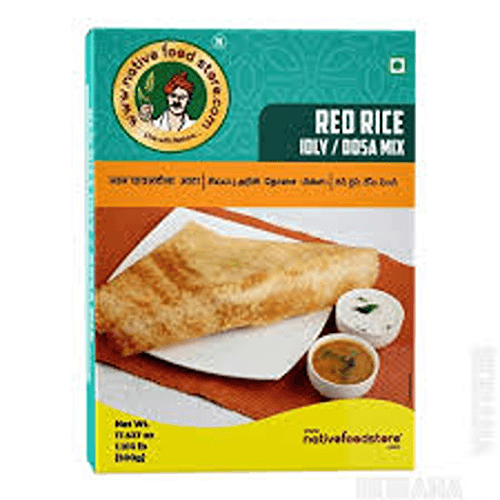 NATIVEFOOD RED RICE IDLY DOSA FLOUR 500G