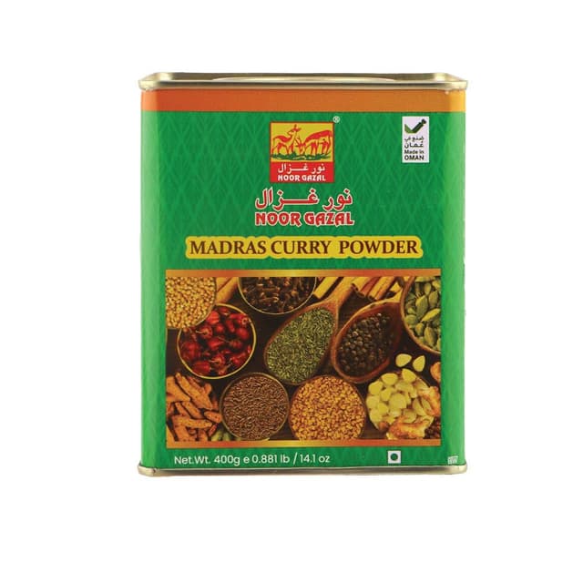 نور غزال بودرة كاري مدراس علبة 400 GM