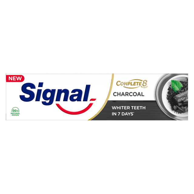 SIGNAL TOOTHPASTE COMPLETE 8 CHARCOAL 75ML