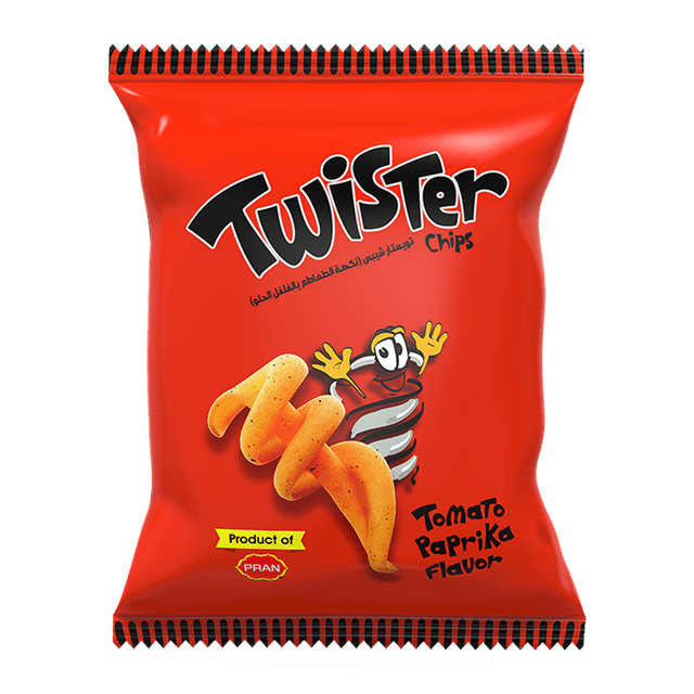 بران تويستر شيبس طماطم 25G
