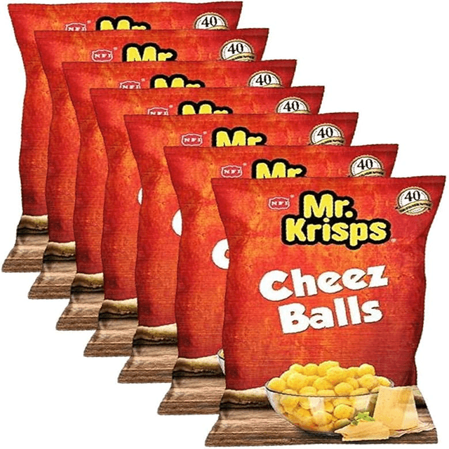 MR KRISPS CHEEZ BALLS 15GX21