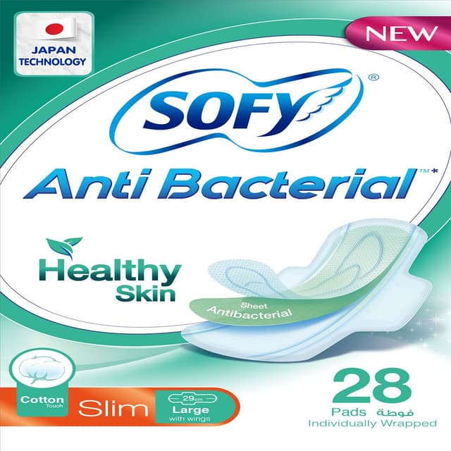 SOFY SANITARY NAPKIN SLIM LARGE 28S