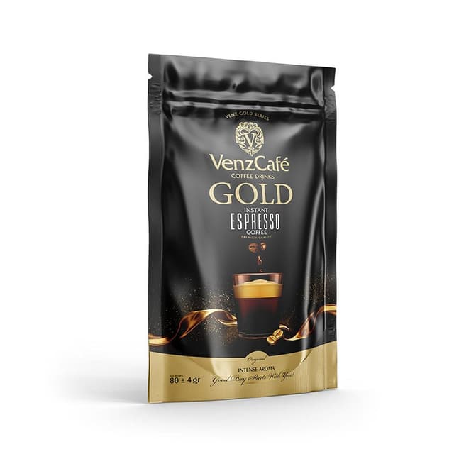 VENZ CAFE COFFEE GOLD BLACK INSTANT 80G